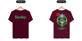 Nome do produto Camiseta Rick and Morty Terror Palhaço