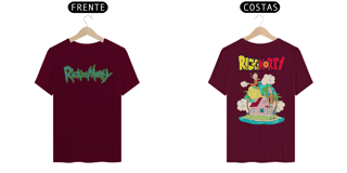 Nome do produto Camiseta Rick and Morty Dragon Ball 