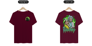 Nome do produto Camiseta Rick and Morty Viagem
