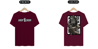 Nome do produto Camiseta Easy Cash Balas e Cifras