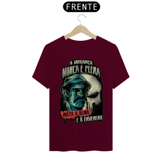 Nome do produto Camiseta Seu Madruga A vingança nunca é plena 