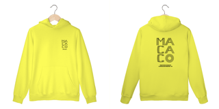 Nome do produto Moletom Canguru Macaco Preto