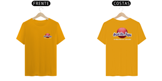 Nome do produto Camiseta Algodão Letra Branca - Açaí do Japa