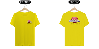 Nome do produto Camiseta Algodão Letra Preta - Açaí do Japa