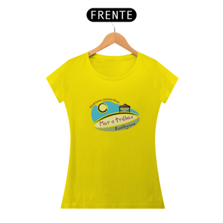 Nome do produto Camiseta Fem Algodão - Mar e Trilhas
