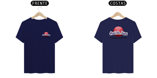 Nome do produto Camiseta Algodão Letra Preta - Açaí do Japa