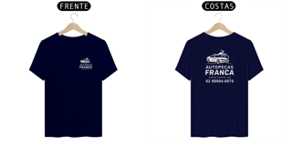 Nome do produto Camisa Algodão - Auto Franca