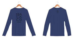 Nome do produto Manga Longa UV Macaco Preta