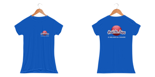 Nome do produto Camiseta Dry Uv Letra Branca Fem - Açaí do Japa