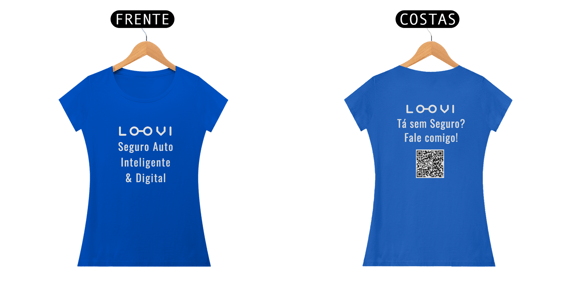 Camiseta Fem Loovi - Executiva Marília 