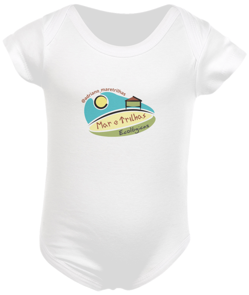 Nome do produto: Body baby - Mar e Trilhas