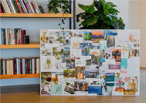 Quadro dos Sonhos (Vision Board) - Paisagem