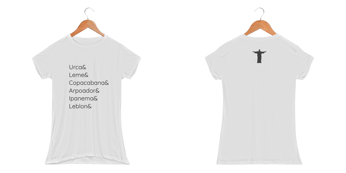 Nome do produto: Camisa Fem Sem Manga Uv RJ