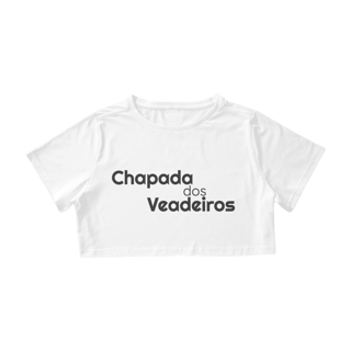 Nome do produto Cropped Chapada dos Veadeiros