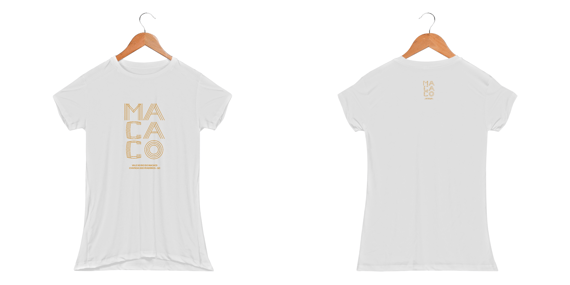 Blusa Uv Feminina Macaco Amarela