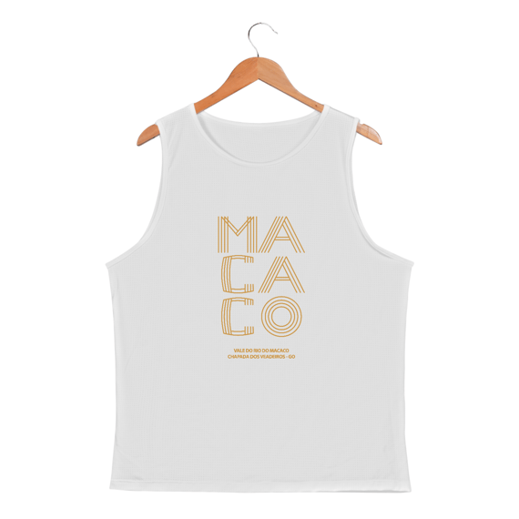 Regata Uv Masculina Macaco Amarela