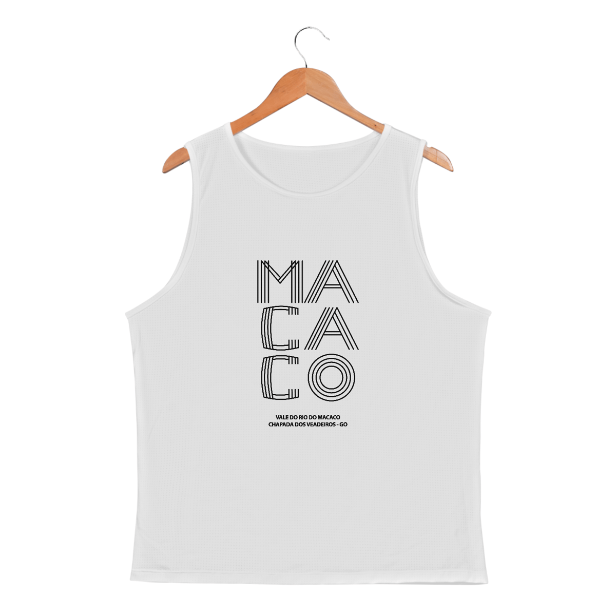 Nome do produto: Regata Uv Masculina Macaco Preta