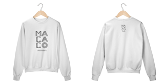 Nome do produto Moletom Fechado Macaco Preto