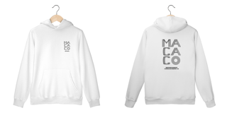 Nome do produto Moletom Canguru Macaco Preto