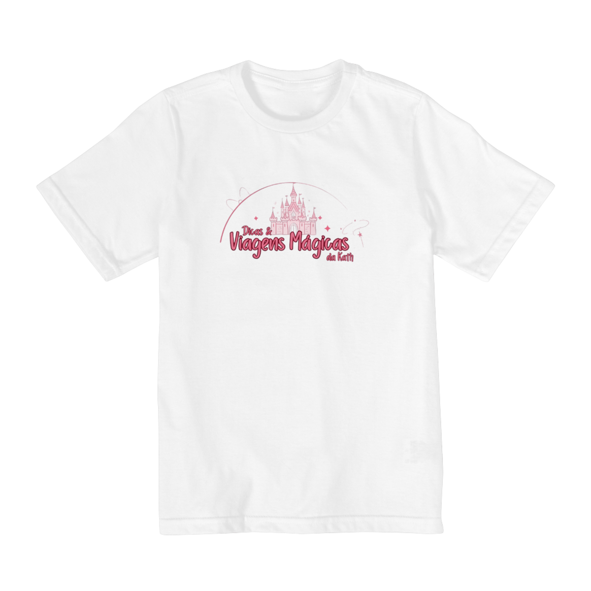 Nome do produto: Camiseta Infantil (10 a 14 anos) Viagens Mágicas