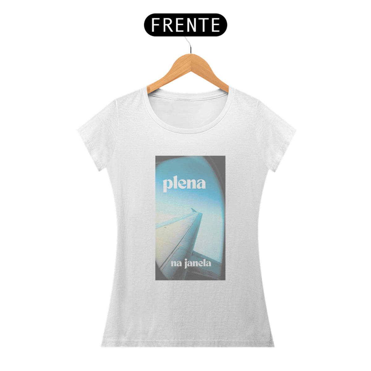 Nome do produto: Camiseta Fem - Plena na Janela