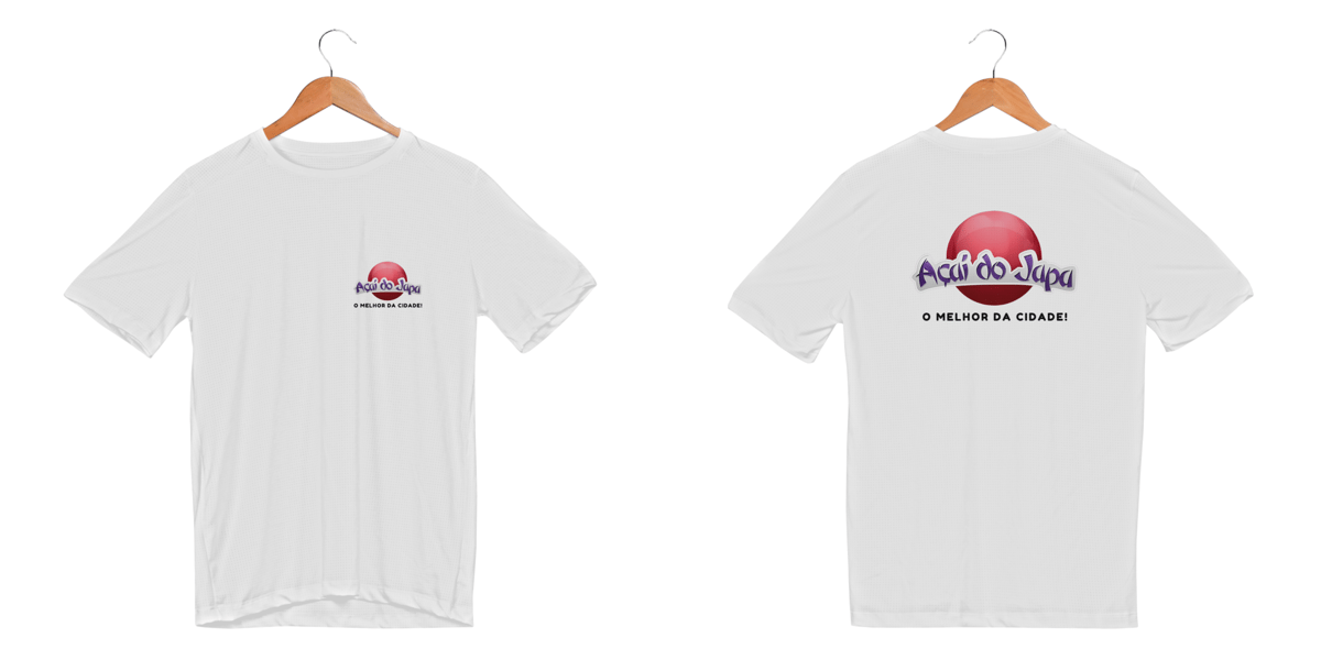 Nome do produto: Camiseta Dry Uv Letra Preta - Açaí do Japa