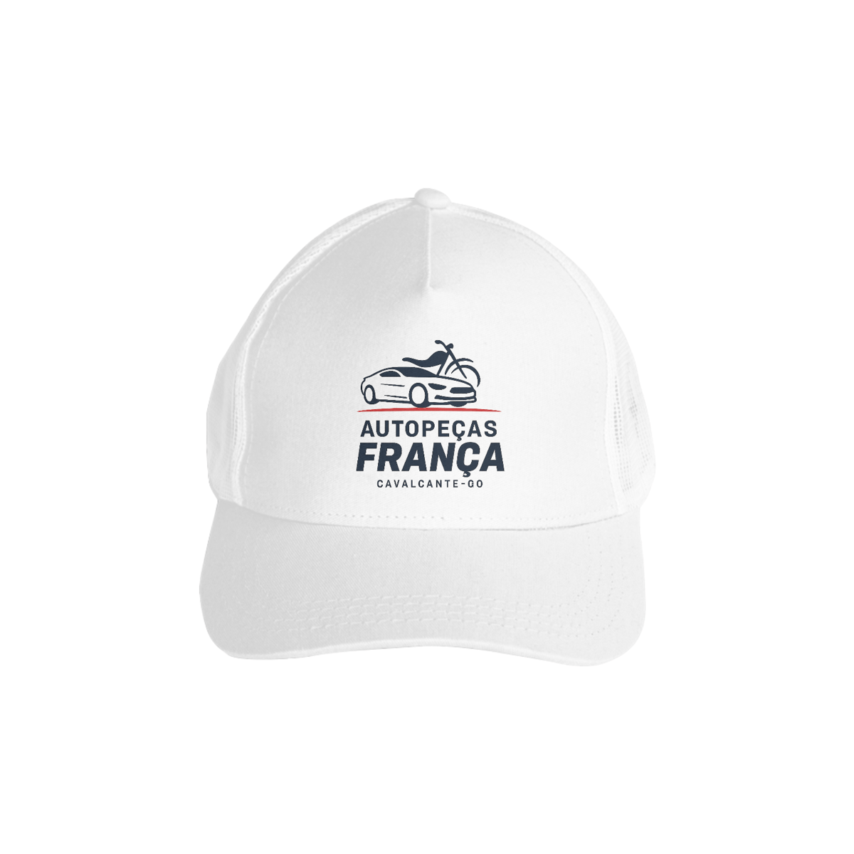 Nome do produto: Boné com Tela - Auto Franca 