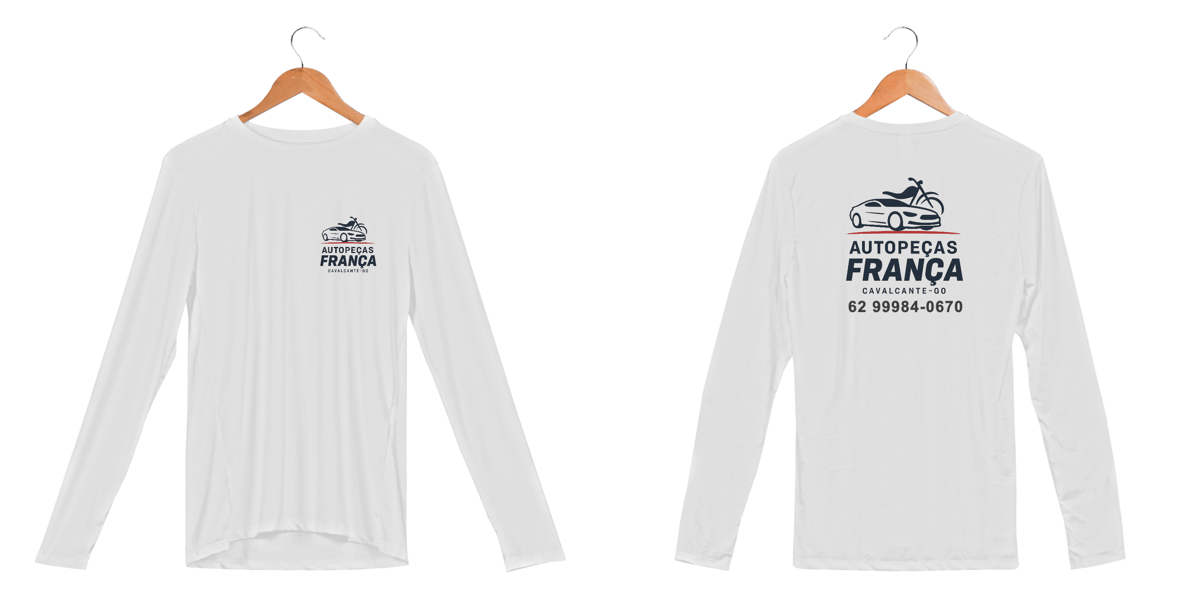 Nome do produto: Blusa Longa UV - Auto Franca