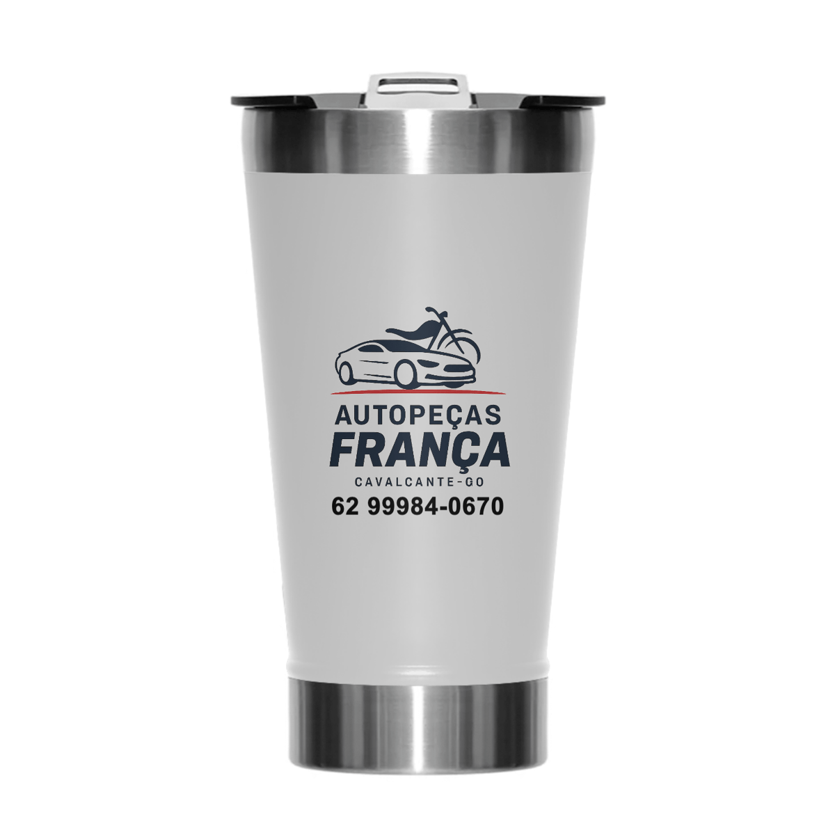 Nome do produto: Copo Térmico - Auto Franca