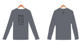 Nome do produto Manga Longa UV Macaco Preta