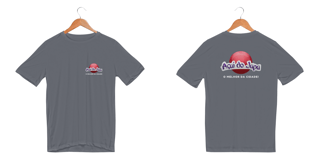 Nome do produto Camiseta Dry Uv Letra Branca - Açaí do Japa