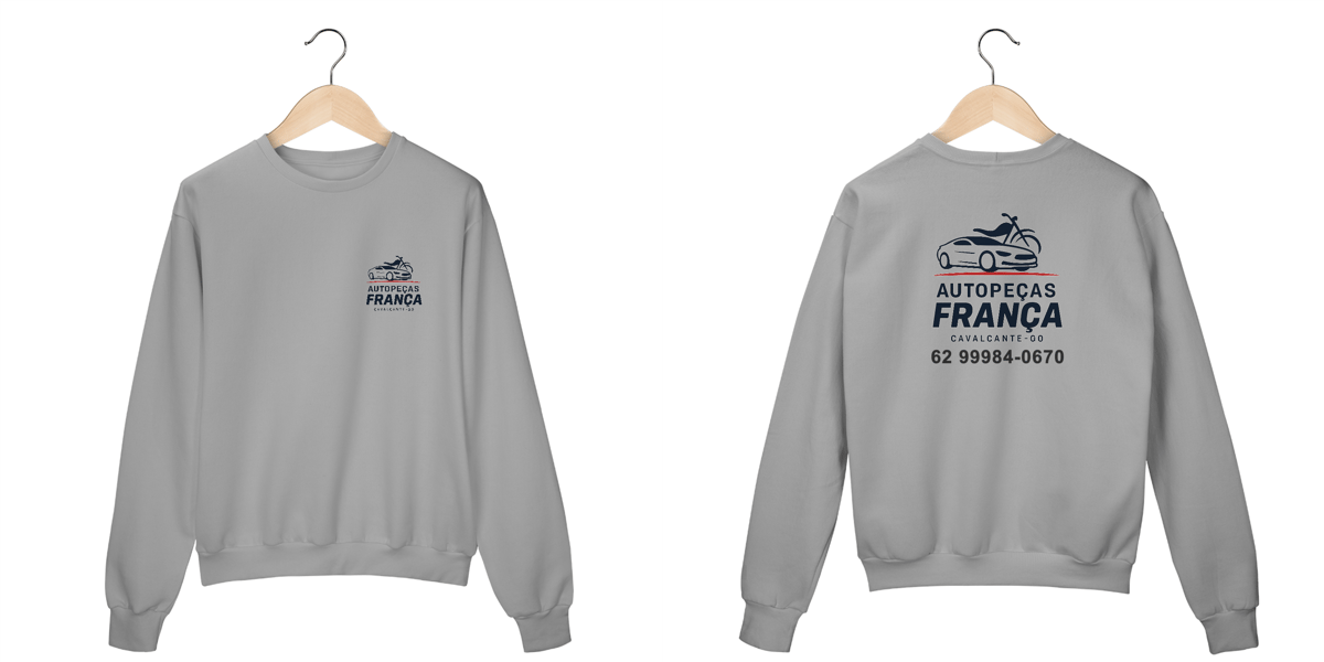 Nome do produto: Moletom - Auto Franca
