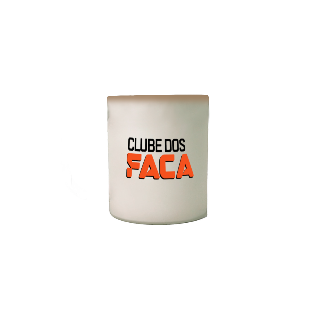 Nome do produto: Caneca Mágica - Clube dos Faca