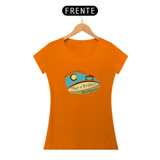 Nome do produto Camiseta Fem Algodão - Mar e Trilhas