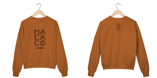 Nome do produto Moletom Fechado Macaco Preto