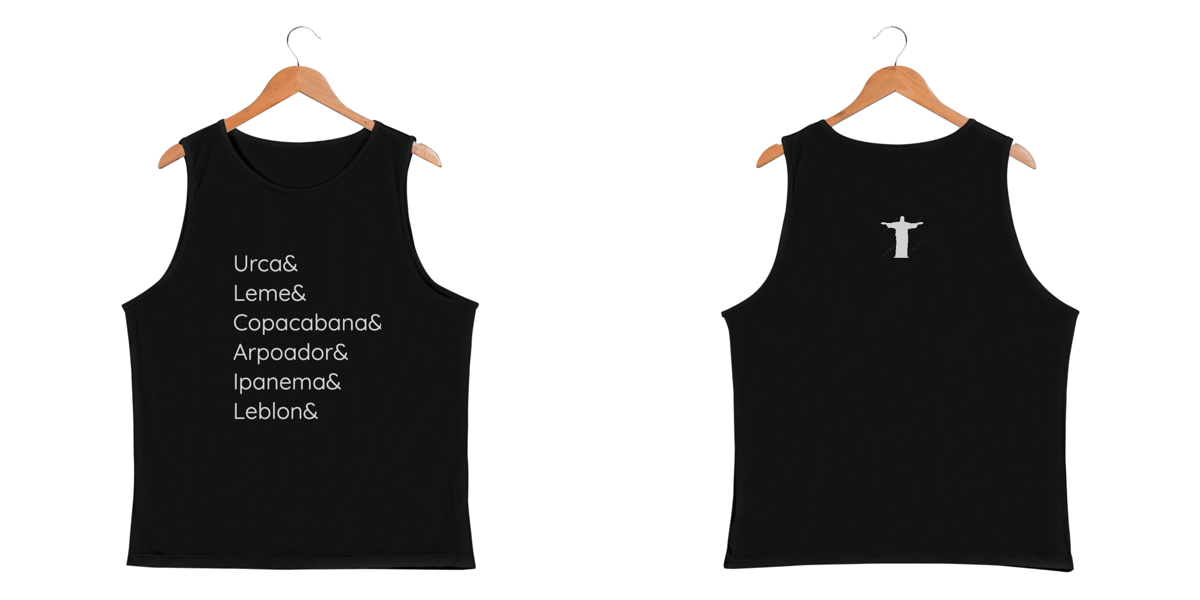 Nome do produto: Regata Masculina RJ