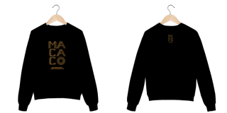 Nome do produto Moletom Fechado Macaco Amarelo