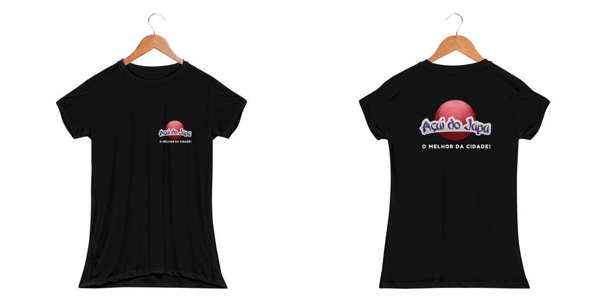 Nome do produto: Camiseta Dry Uv Letra Branca Fem - Açaí do Japa