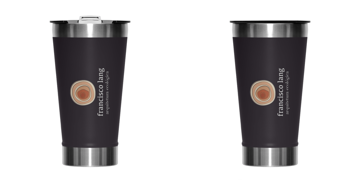 Nome do produto: Copo Térmico - Francisco Lang