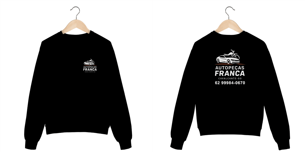 Nome do produto: Moletom - Auto Franca
