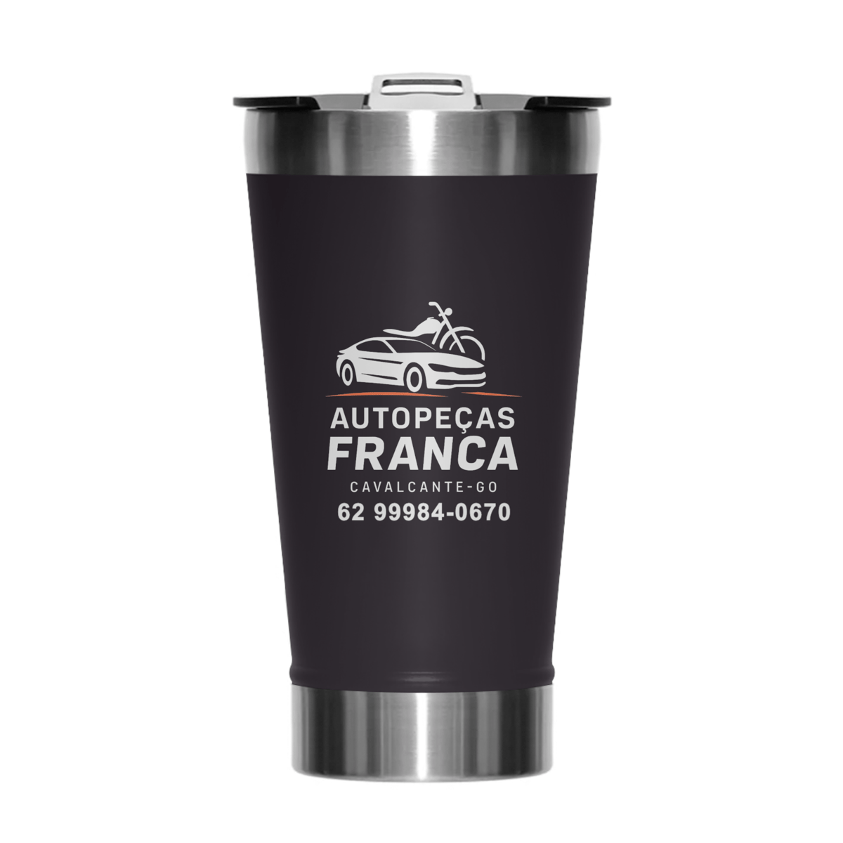 Nome do produto: Copo Térmico - Auto Franca
