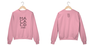 Nome do produto Moletom Fechado Macaco Preto