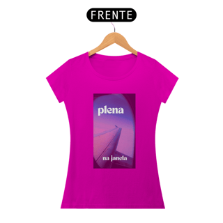 Nome do produto Camiseta Fem - Plena na Janela