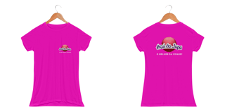 Nome do produto Camiseta Dry Uv Letra Branca Fem - Açaí do Japa