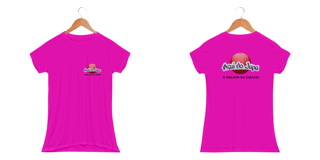 Nome do produto Camiseta Dry Uv Letra Preta Fem - Açaí do Japa