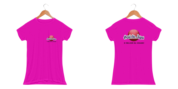 Camiseta Dry Uv Letra Preta Fem - Açaí do Japa