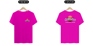 Nome do produto Camiseta Algodão Letra Branca - Açaí do Japa