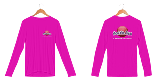 Nome do produto Camisa Longa Dry Uv Letra Branca - Açaí do Japa