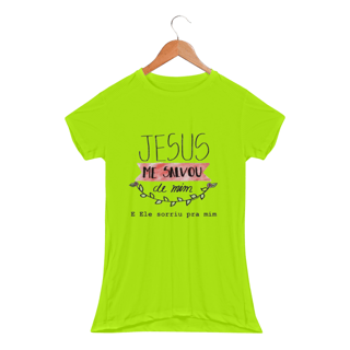 Nome do produto Blusa Uv Fem Sem manga - Me Salvou