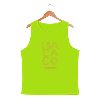 Nome do produto Regata Uv Masculina Macaco Amarela